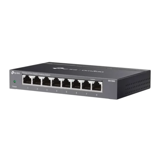 8-портов гигабитов неуправляем настолен комутатор TP-Link DS108G - Image 3