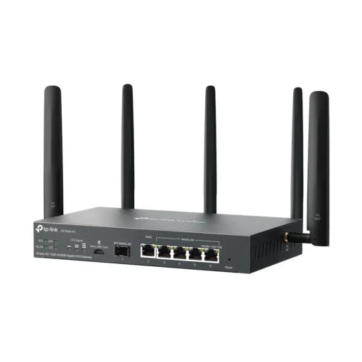 Гигабитен VPN рутер TP-Link Omada 4G+ Cat6 ER706W-4G AX3000 - Image 3