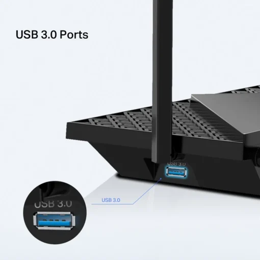 Мулти Gigabit Wi-Fi 6 рутер TP-Link Archer AX72 Pro AX5400 - Image 2