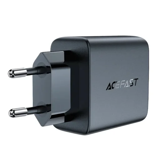 Acefast Универсално зарядно за стена Charger Wall GaN PD35W - A49 - USB-C x 2, Black - Image 4