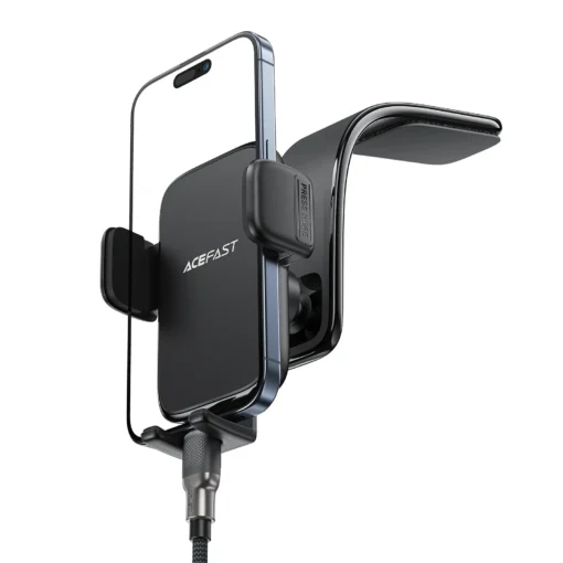 Acefast Стойка за телефон за кола Car phone holder - 360 degree - D28 Black