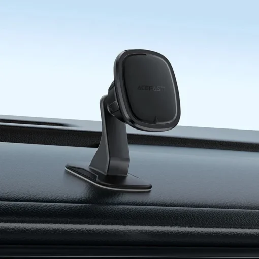 Acefast магнитна стойка за телефон за кола Magnetic Car Phone Holder - D35 - Black - Image 4