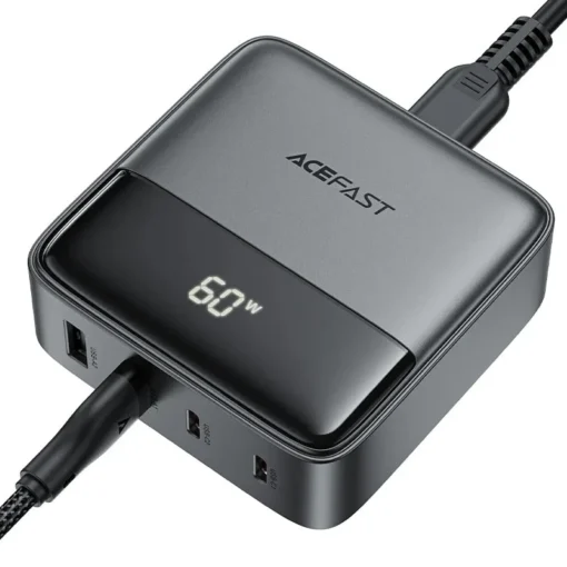 Acefast настолно зарядно за стена Desktop Wall Charger PD65W GaN Z6, USB-C x 2, USB-A x 2 - Image 2