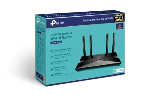 РУТЕР TP-LINK ARCHER AX20 - Black - PN TPLAX20 - Image 8