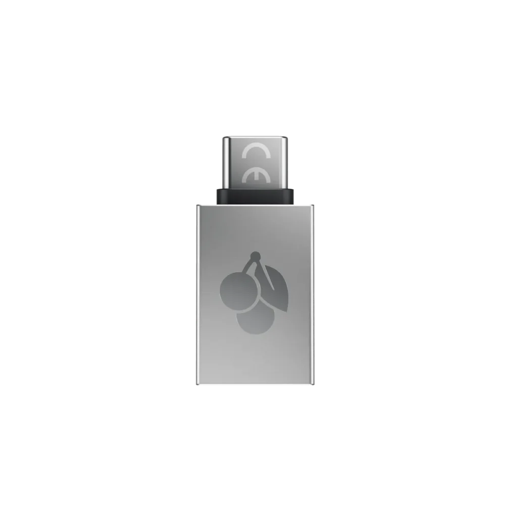 АДАПТЕР CHERRY - USB-A to USB-C - Silver - PN 61710036