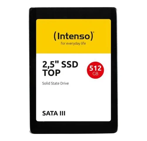 Вътрешен твърд диск Intenso SSD Top - 512 GB - 2.5