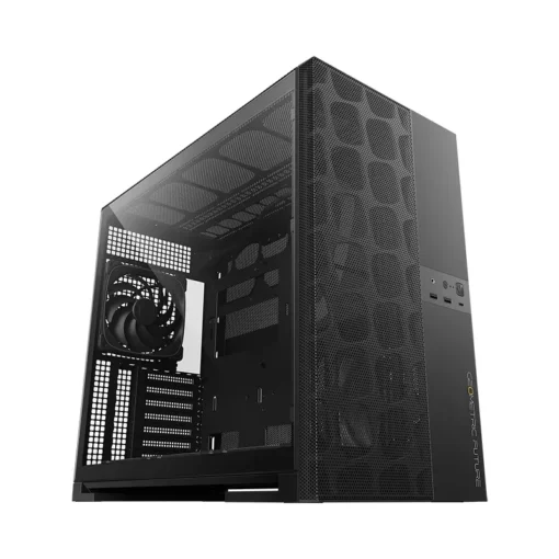 Geometric Future кутия Case EATX - Model 5 Vent Black - 5 x 140 mm aRGB fans included - Image 3