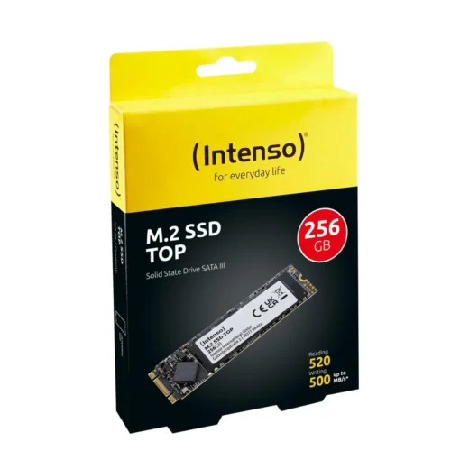 ВЪТРЕШЕН ТВЪРД ДИСК Intenso SSD TOP - 256 GB - M.2 2280 - SATA 6Gb/s - PN 3832440 - Image 4