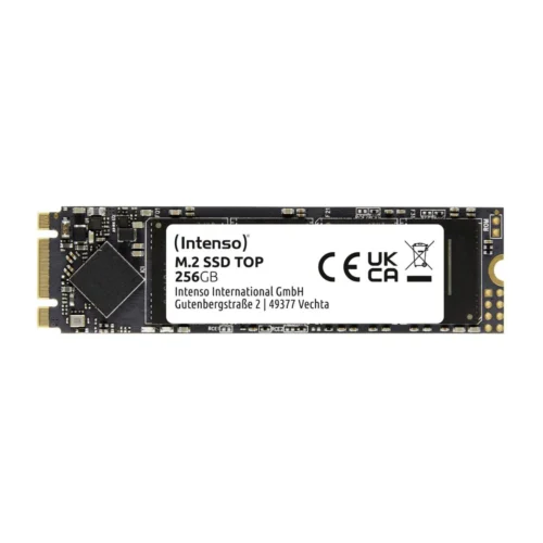 Вътрешен твърд диск Intenso SSD TOP - 256 GB - M.2 2280 - SATA 6Gb/s - PN 3832440