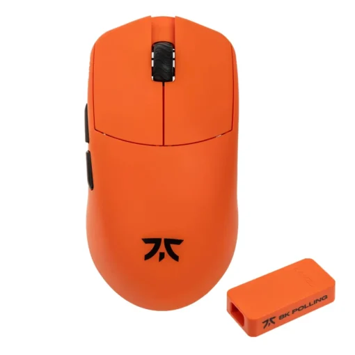 Lamzu професионална геймърска мишка MAYA X 8K - Wireless Gaming Mouse - Fnatic Special Edition Orange - Image 2