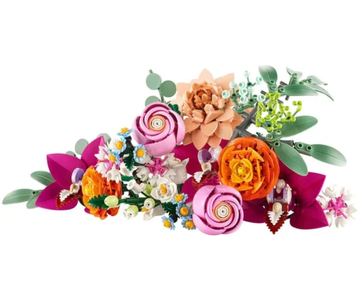 LEGO  Botanicals - Beautiful Pink Flower Bouquet , 10342 - Image 2