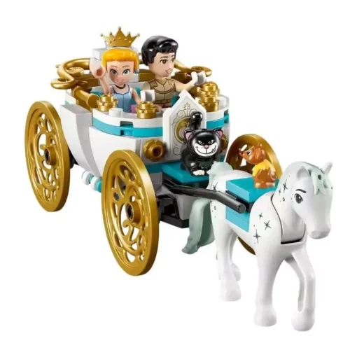 LEGO Princess Cinderella's castle and horse-drawn carriage- 43275 - Image 3