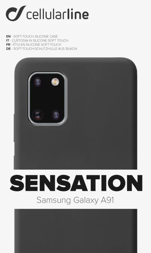 Sensation калъф за Samsung Galaxy S10 Lite черен - Image 2