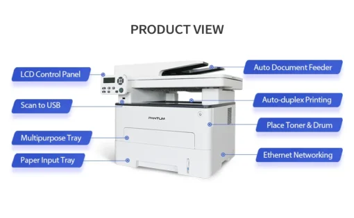 МУЛТИФУНКЦИОНАЛНО ЛАЗЕРНО УСТРОЙСТВО PANTUM M7105DN - PN M7105DN - Image 64