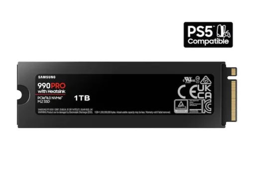 SSD диск SAMSUNG 990 PRO с Heatsink 1TB M.2 Type 2280, MZ-V9P1T0GW - Image 2