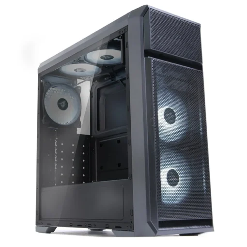 Zalman кутия за компютър Case ATX - N5 OF - 3 x 120mm White LED - Image 2