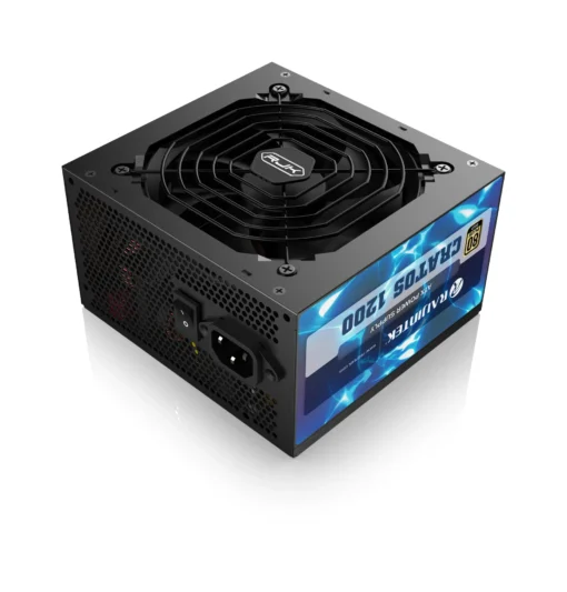 Raijintek захранване PSU ATX 3.0 1200W Gold - CRATOS 1200 BLACK