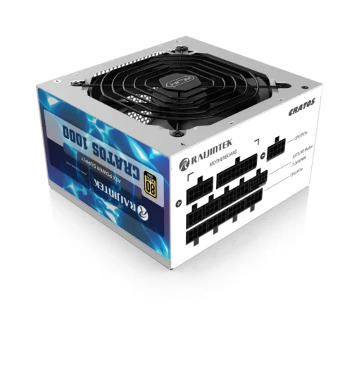 Raijintek захранване PSU ATX 3.0 1000W Gold - CRATOS 1000 WHITE - Image 3