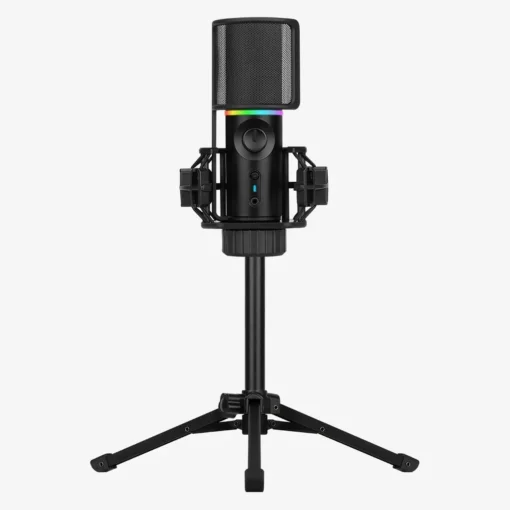 Streamplify професионален стрийминг микрофон с трипод Streaming Microphone With Tripod RGB - MIC TRIPOD -