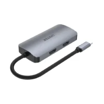 Unitek докинг станция Docking Station Type-C 5-in-1 - uHUB P5 Trio D1051A - USB-C PD100W x 1 HDMI x 2 VGA USB3.0 x