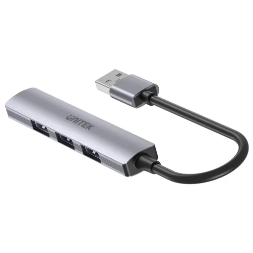 Unitek хъб USB3.0/2.0 HUB 4 port uHUB Q4 - USB-A input - USB3.0 x 1, USB2.0 x 3 - H1208A - Image 6