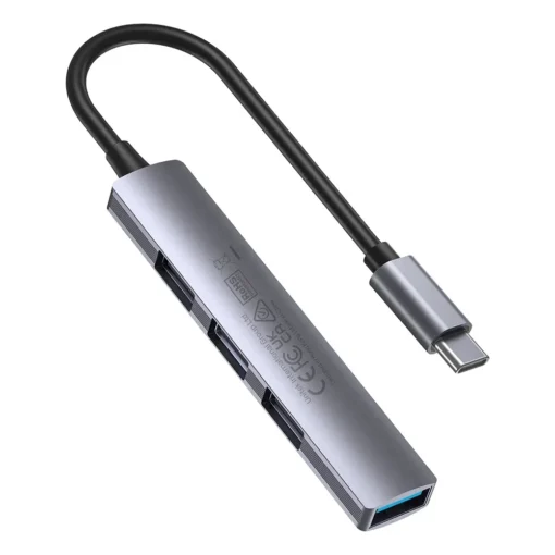 Unitek хъб USB3.0/2.0 HUB 4 port - USB-C input - H1208B - Image 4