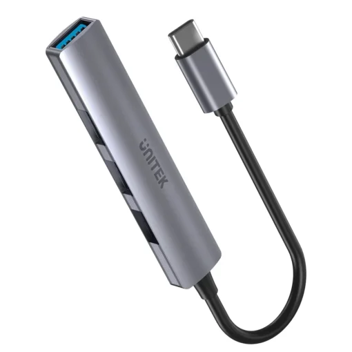 Unitek хъб USB3.0/2.0 HUB 4 port - USB-C input - H1208B - Image 5