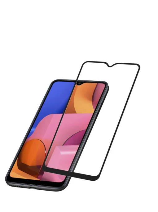 Закалено 3D стъкло за Samsung Galaxy A20s Черно