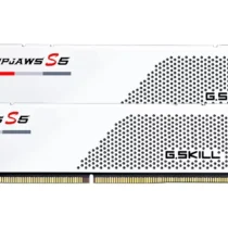 Памет за компютър G.SKILL Ripjaws S5 White 64GB(2x32GB) DDR5 6000MHz - Intel XMP