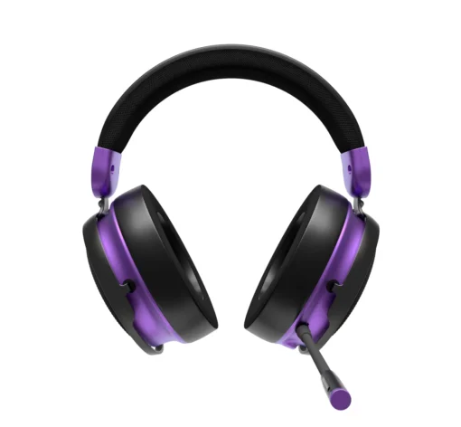 Геймърски безжични слушалки Dark Project Sono Wireless - Black/Violet - Image 3