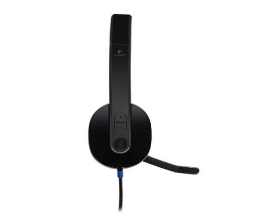 Logitech H540 Stereo USB Headset 981-000480 Black - Image 2