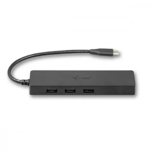 i-tec i-tec USB-C Slim 3-port HUB z adapterem Gigabit - Image 2