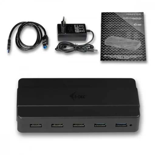 i-tec USB 3.0 Charging HUB 7 port with захранващ блок - Image 4