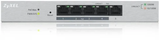 Zyxel GS1200-5 5Port Gigabit webmanaged Switch GS1200-5-EU0101F - Image 2