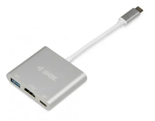 iBOX HUB USB Type-C power delivery HDMI USB A