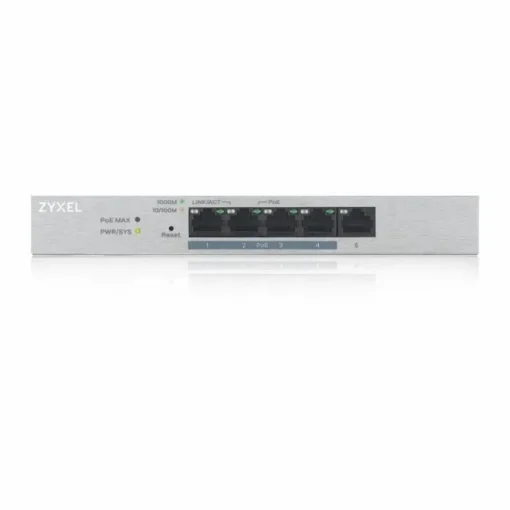 Zyxel GS1200-5HPV2-EU0101F Smart Switch 5xGigabit 4xPOE 60W - Image 2