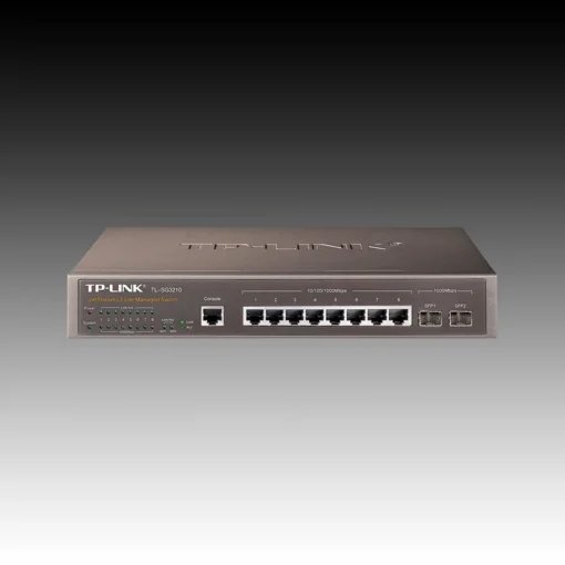 Kомутатор TP-Link TL-SG3210 8-port L2 Managed Switch,8 x 10/100/1000Mbps RJ45 ports + 2 Gigabit SFP slots,Port/Tag/MAC/Protocol-based VLAN,GVRP,STP/RSTP/MSTP,IGMP V1/V2/V3Snooping,L2/L3/L4 Traffic Classification/Priority Management,L2/3/4 ACL,1U 13-i - Image 13