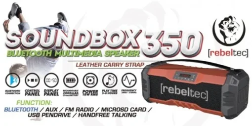 Rebeltec Bluetooth Speaker SoundBox 350 - Image 3