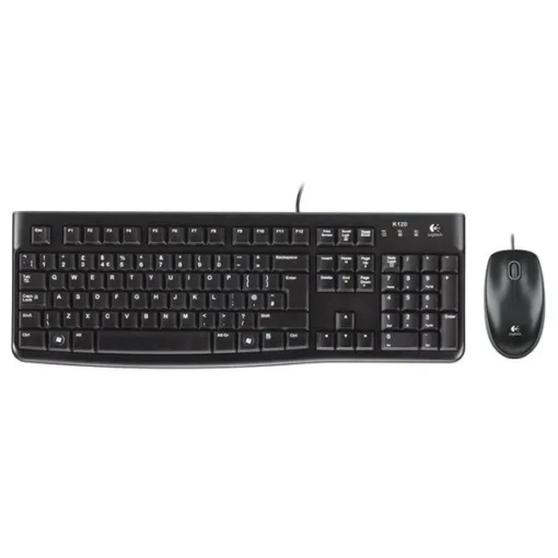 Клавиатура LOGITECH Corded Desktop MK120 - EER - Bulgarian layout