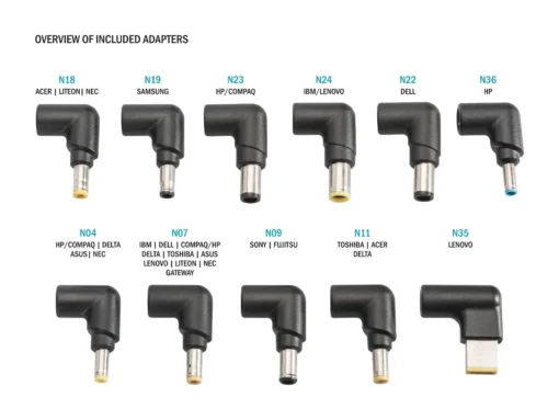 Digitus Лаптоп зарядно 90W Universal - Image 3