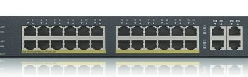 Zyxel Switch GS1920-24HPv2 28Port 24xGb and 4xGb 375W PoE NebulaFlex Cloud