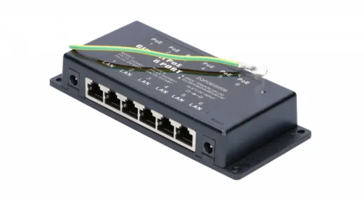 Extralink PoE injector 6 ports Gigabit - Image 5