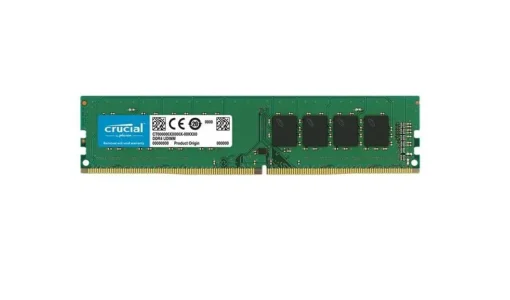 Памет за компютър Crucial single rank 4GB DDR4 PC4-19200 2400Mhz CT4G4DFS824A