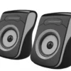 Esperanza Speakers 2.0 USB Flamenco black/grey