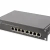 Digitus Switch unmanaged Gigabit 10 inch Rack 8-port 8x10 / 100 / 1000Mbps PoE + af / at 96W