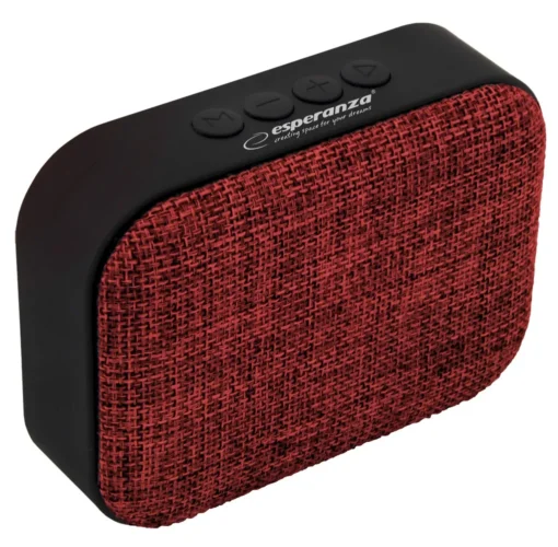 Esperanza Speaker Bluetooth FM Samba red