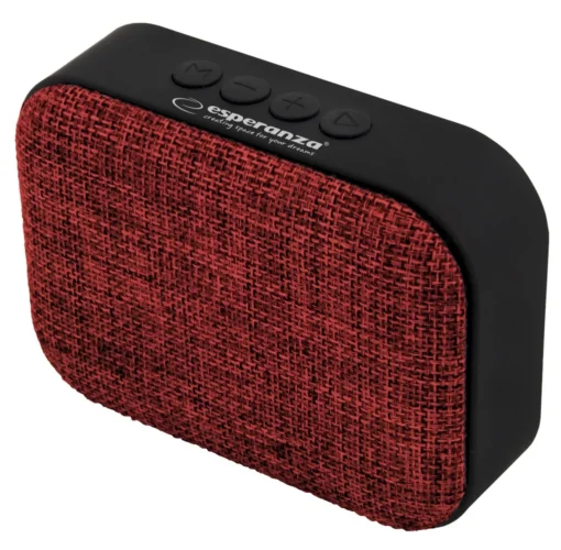 Esperanza Speaker Bluetooth FM Samba red - Image 2