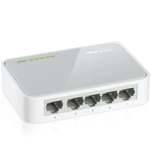 Kомутатор TP-Link TL-SF1005D, 5-Port RJ45 10/100Mbps desktop switch, Fanless, Auto Negotiation/Auto MDI/MDIX, Plastic case - Image 10