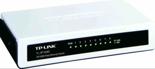 TP-LINK SF1008D switch L2 8x10/100 Desktop - Image 2