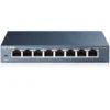 Kомутатор TP-Link TL-SG108 8-port Metal Gigabit Kомутатор 5 10/100/1000M RJ45 ports supports GMP Snooping; IEEE 802.1p Q